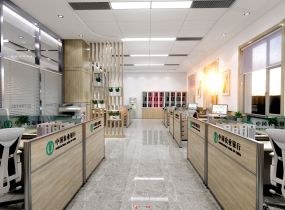農(nóng)行辦公室+走廊Enscape渲染作品