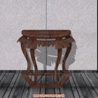 逼格！現(xiàn)代中式“半桌”附模型
