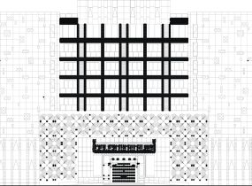 #商業(yè)建筑透視#現(xiàn)代玻璃與綠植裝飾的高層建筑