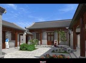 Art：一進(jìn)四合院