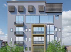 #家裝現(xiàn)代風格#現(xiàn)代多層公寓建筑外觀