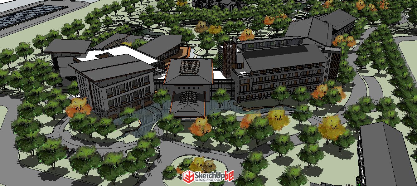 12005-公建酒店多層度假坡地中式--skp1.jpg