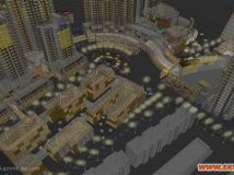 SU模型裸奔到底————城市綜合體景觀規(guī)劃設(shè)計(jì)-5