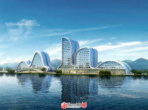 一個唯美的原創(chuàng)辦公建筑-1