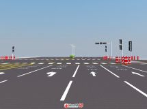 十字路口模型-9