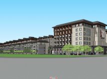 新中式住宅小區(qū)-4