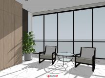 現(xiàn)代 風格 港式 家裝-4