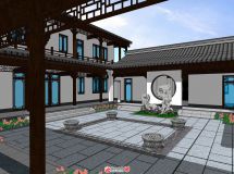中式庭院意境-10