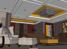 上海酒店套房室內(nèi)設(shè)計(jì)方案-10