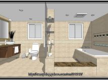 室內(nèi)設(shè)計(jì)_住宅空間-郭公館-浴室-9