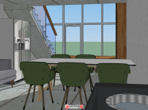 第一次用sketchup,感覺這個軟件還是很好用的！非專業(yè)！-1