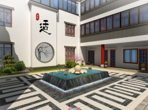 新中式庭院設(shè)計(jì)方案一-1