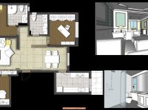 剛學(xué)SketchUp做的一套家裝-3