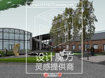 工業(yè)建筑模型-2