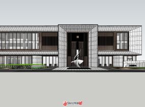 龍湖椿山售樓部模型-4