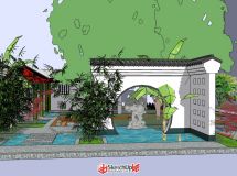 新手第一次發(fā)帖，為學(xué)校的小天井做的設(shè)計-4