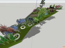 新手做的sketchup，沒有用渲染。。請大家指教哈-10