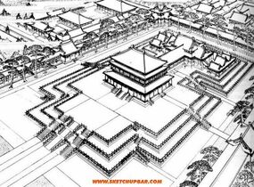 非常好的古建筑線條-1