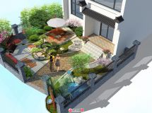 別墅景觀設(shè)計-1