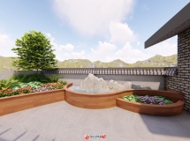 樓頂花園設(shè)計(jì)方案-7