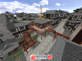 唐代仿古商業(yè)街項目-6