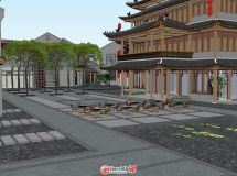中式商業(yè)街-4