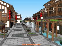 中式建筑（覺(jué)得好的給個(gè)紅寶石）-20