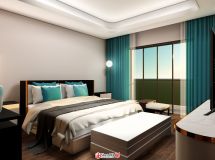 新中式客廳主臥-3