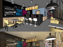 個(gè)人給客戶創(chuàng)作的實(shí)體店面效果，-3