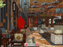 布衣空間---源谷記憶酒店（大堂區(qū)）-7