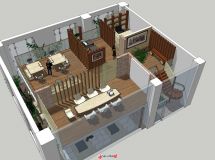 一個(gè)小loft辦公-10