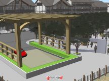 仿古商業(yè)街設(shè)計-4