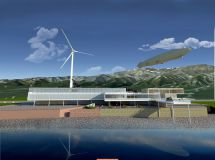 一個(gè)新疆湖邊的建筑-3