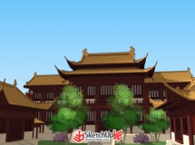 南方清式寺院設(shè)計-9