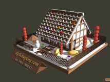 Google gingerbread2009參賽作品---姜餅屋by tas_1985-6