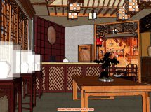 中式展覽館室內(nèi)-3