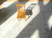 木質(zhì)椅子模型：SU建模－3D打印-1