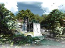 較現(xiàn)代的高差景觀展園-8