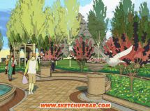 SU 經(jīng)典 表現(xiàn) 公園景觀-4