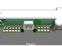 舊樓改造行政辦公樓方案三改三層了-6
