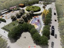 自己原創(chuàng)北京某某體育公園景觀設(shè)計(jì)，新人求吧友多...-6