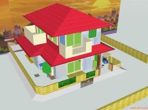 “蠟筆小新”家房屋建模（有待更新）-4