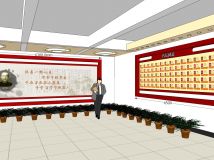 一所中學(xué)的展示墻-4