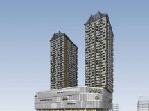 現(xiàn)代傣式商住樓-6