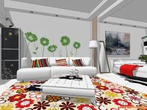 小戶型sketchup表現(xiàn)-7