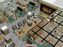 咖啡甜品店-18