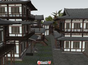 唐代仿古商業(yè)街項目-11