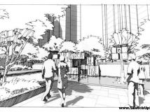 SU輔助景觀手繪（補(bǔ)充原始模型）-4