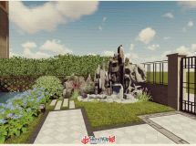別墅庭院景觀詳細(xì)方案-6