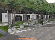 大三做的居住小內(nèi)的景觀設(shè)計(jì)-5